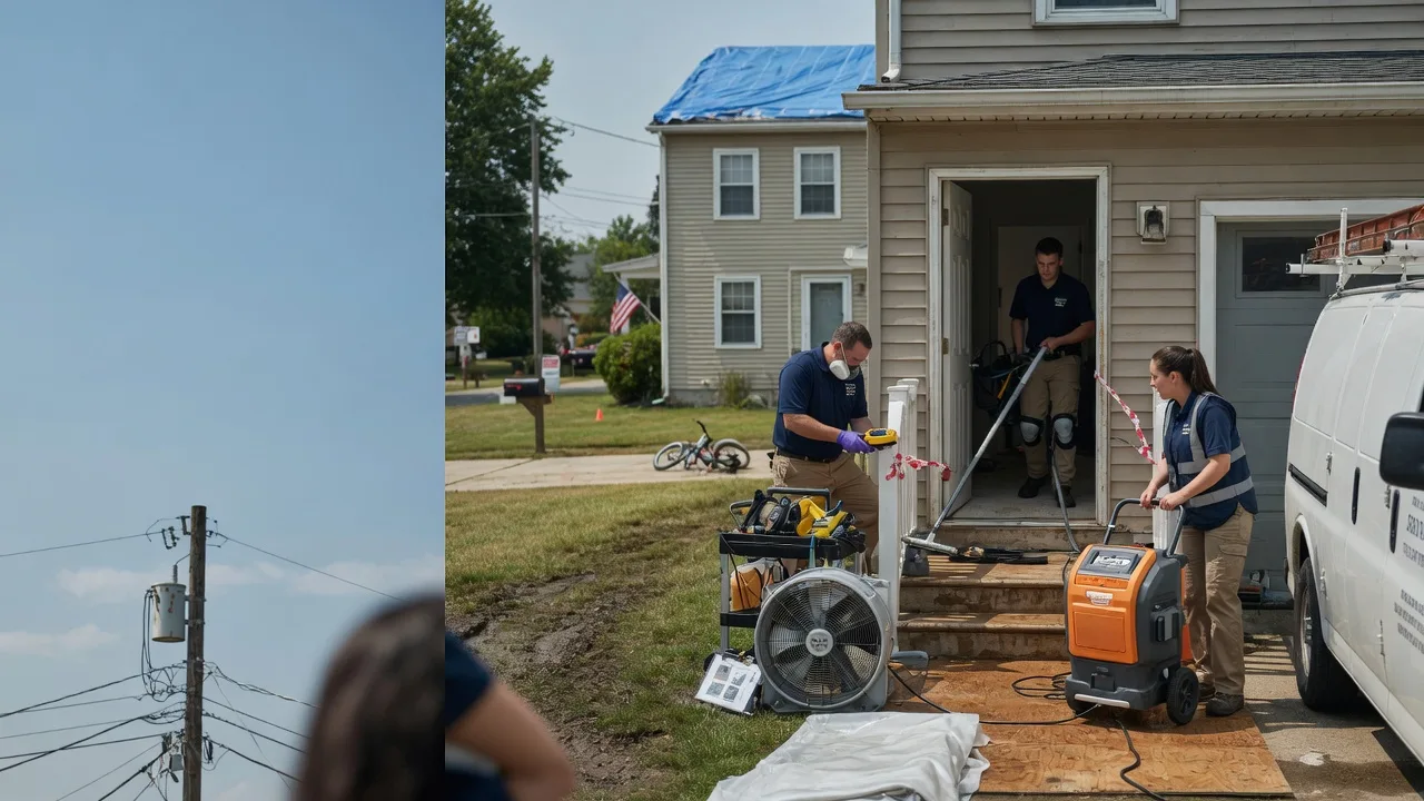 Water Damage Repair in Glenmora, LA near me